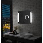 vidaXL LED-es fürdõszobai tükör érintésérzékelõvel 80 x 60 cm