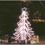 Acél Fehér vidaXL Összehajtható Karácsonyi díszek Karácsonyra 