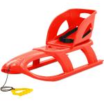 vidaXL piros polipropilén szánkó üléssel 102,5x40x23 cm
