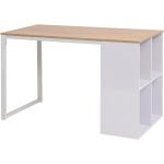 vidaXL tölgyfa/fehér színű íróasztal 120 x 60 x 75 cm