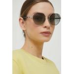 Női Műanyag Szürke Vogue Kerek napszemüvegek 