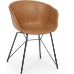 WARHOL barna vintage műbõr szék