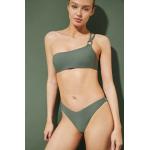Női Elasztán Zöld Bikini alsók Fenntartható forrásból S-es 