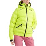 Női Poliészter Sárga O'Neill Téli Snowboard kabátok Fenntartható forrásból - Lélegző akciósan L-es 
