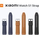 Kék Xiaomi Watch S1 Karórák Borjúbőr Bőr  szíjjal 