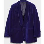Zakó Gant Velvet Suit Unisex Blazer Kék 50