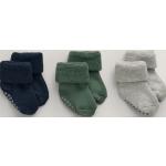 Baba Lezser Elasztán Zöld Gant Gyerek zoknik Bio összetevőkből 3 darab / csomag 5 éveseknek 