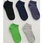 Lány Lezser Elasztán Zöld Gant Gyerek zoknik 5 darab / csomag 
